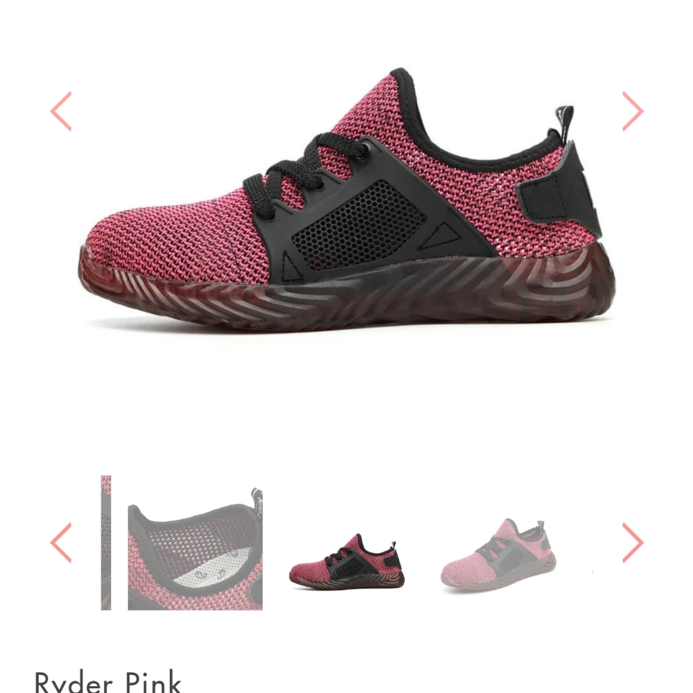Indestructible shoes ryder pink 6.5